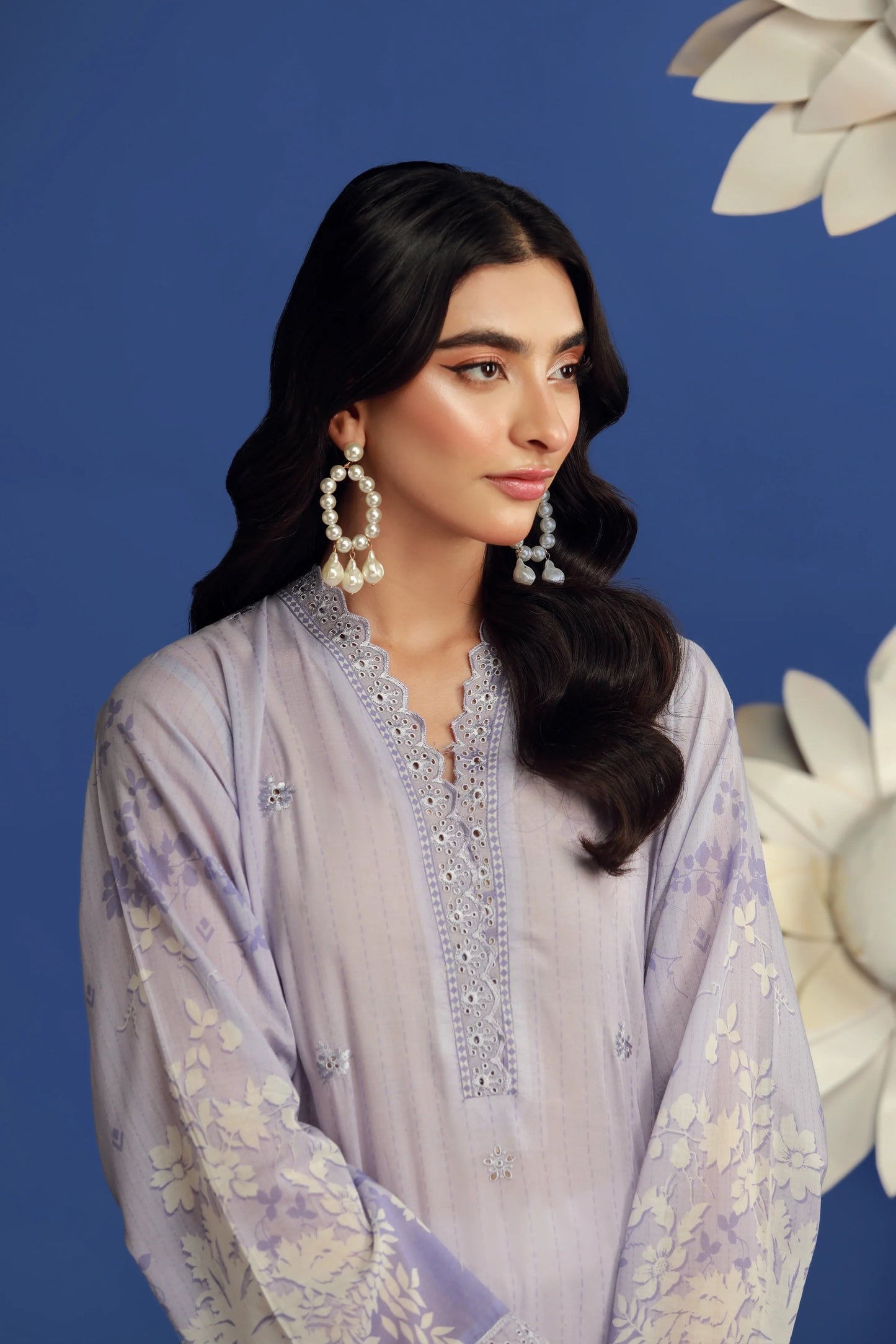 01 PIECE READY TO WEAR PRINTED EMBROIDRED SHIRT