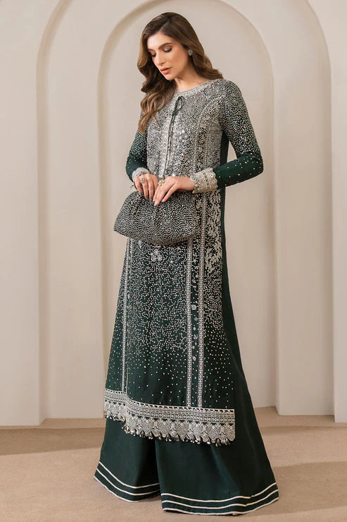 EMBROIDERED RAW SILK UR-7014