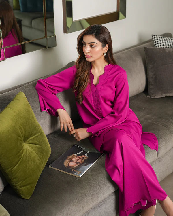 FUCHSIA SCALLOP SET