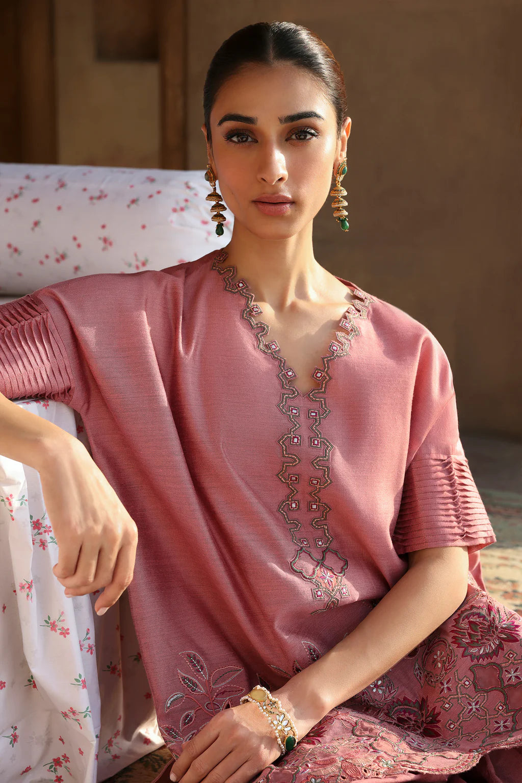TEA ROSE MATCHING SET