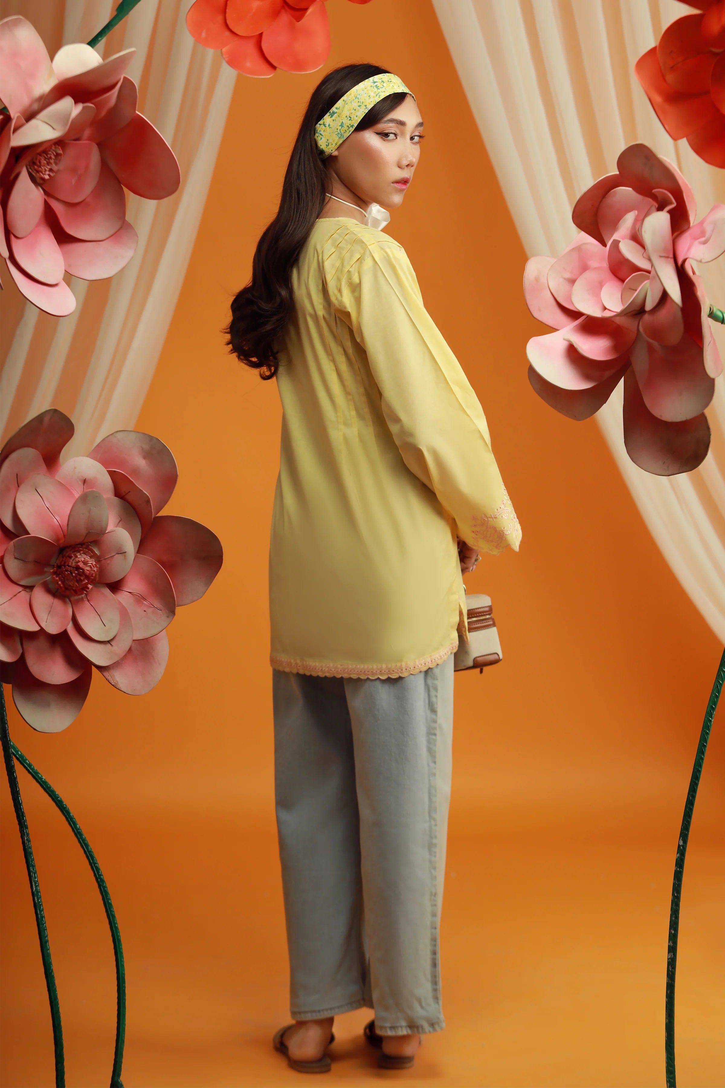 EMBROIDERED SHIRT (YELLOW)