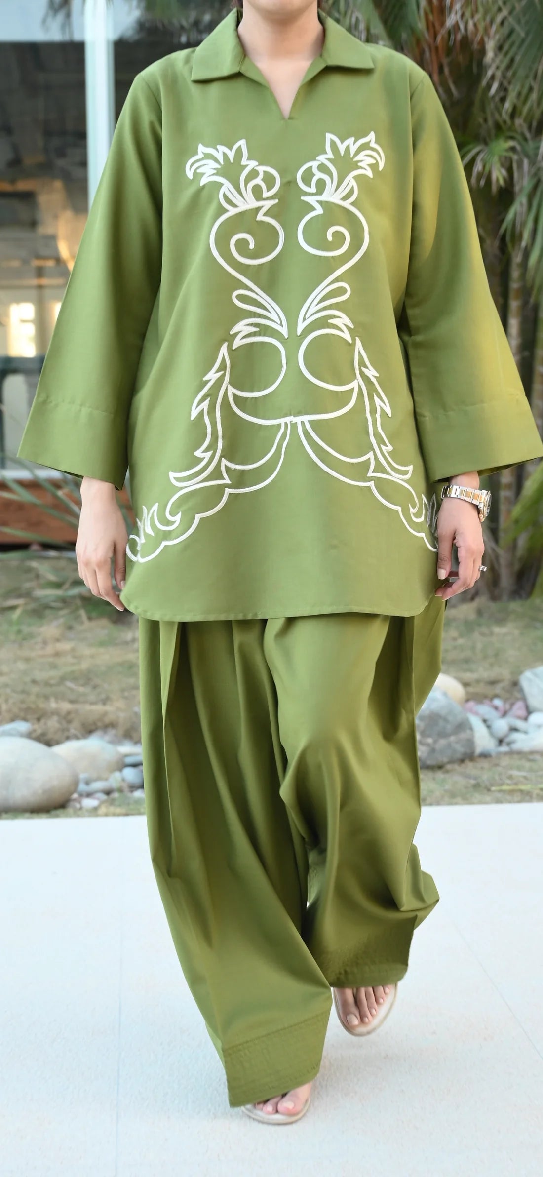 FARRA JUNGLE GREEN SET