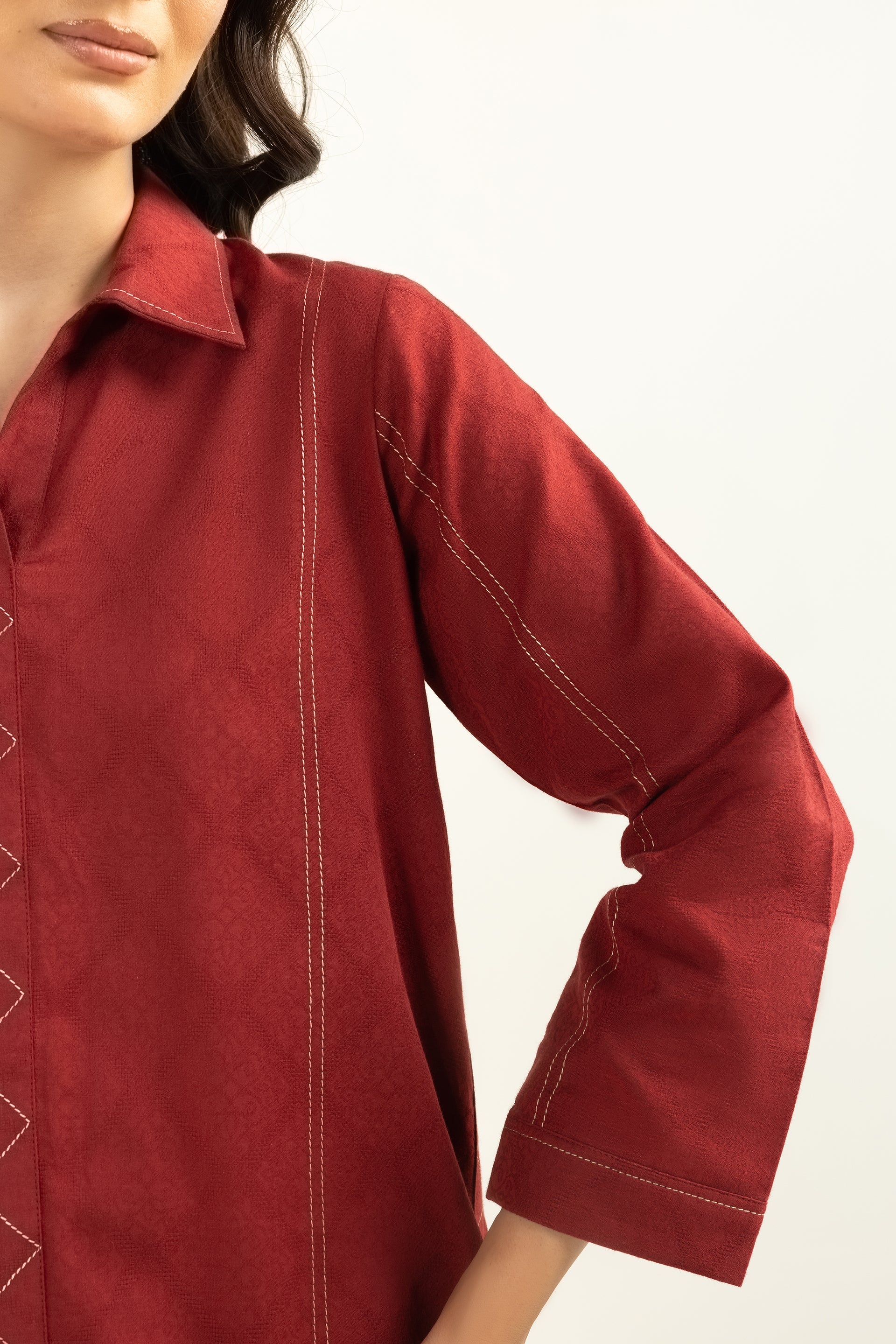 Red Chai Matching Set