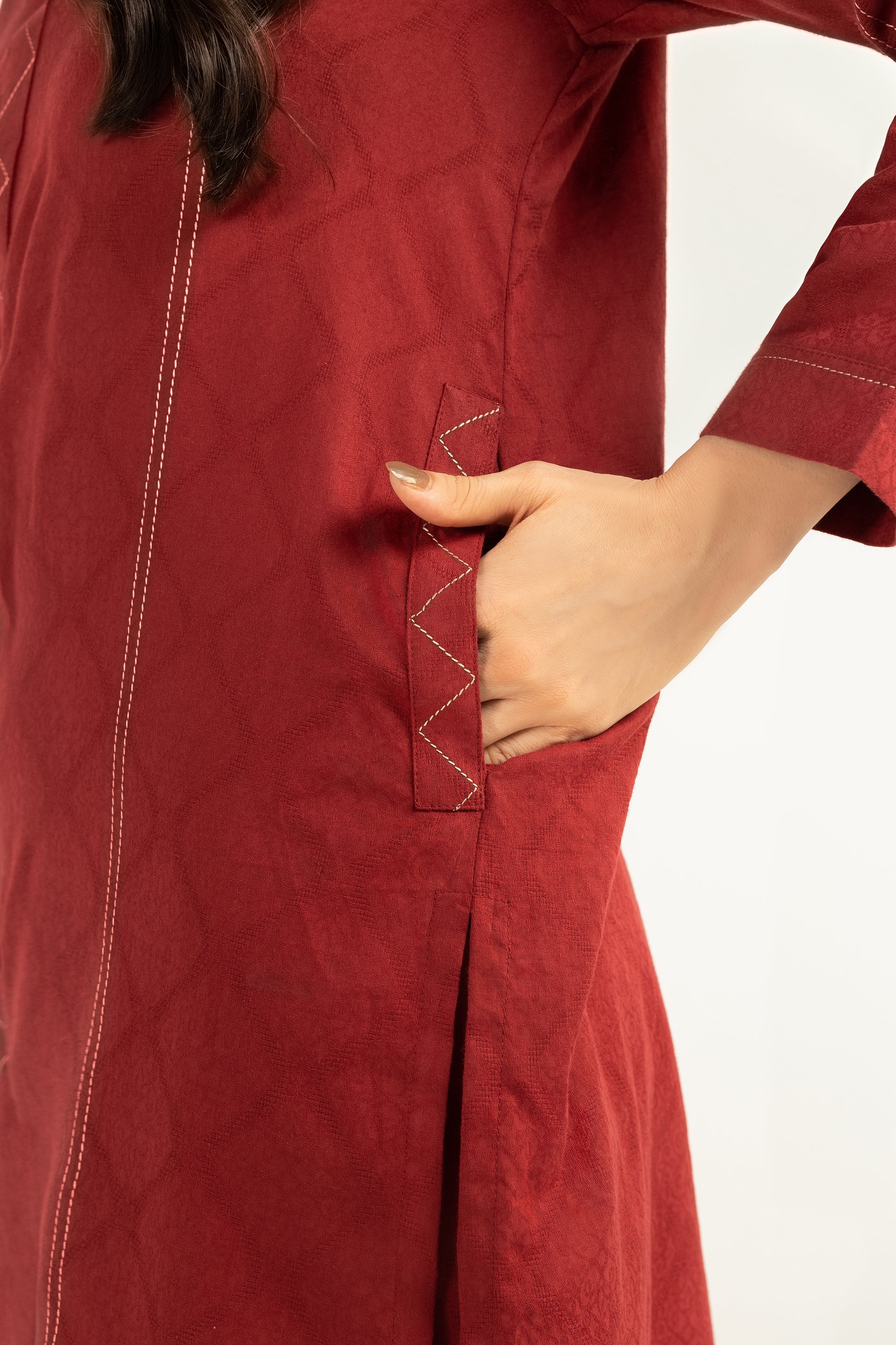 Red Chai Matching Set