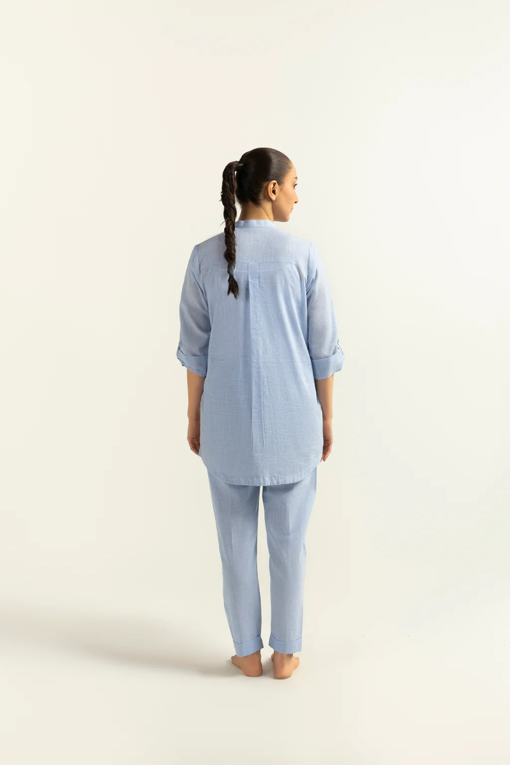 Blue Butler Matching Set