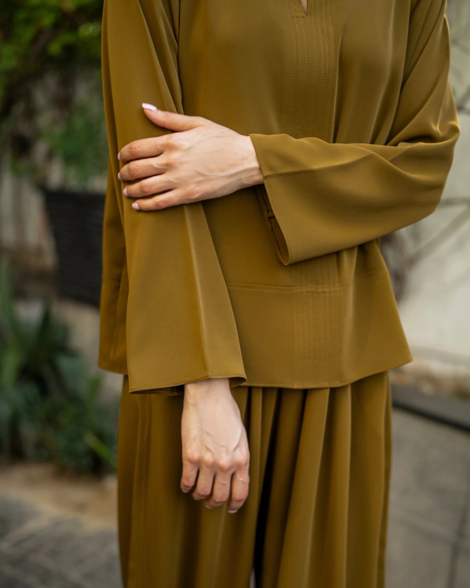OLIVE TWILL GO TO SET