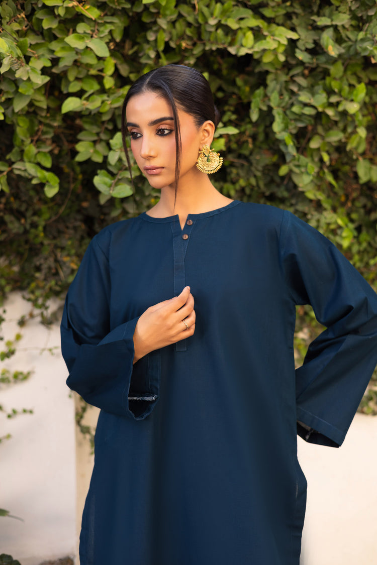 2PC LAWN SOLID PSK 01 - TEAL