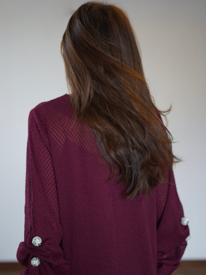 SHIRRED SET IN BROSHEY
