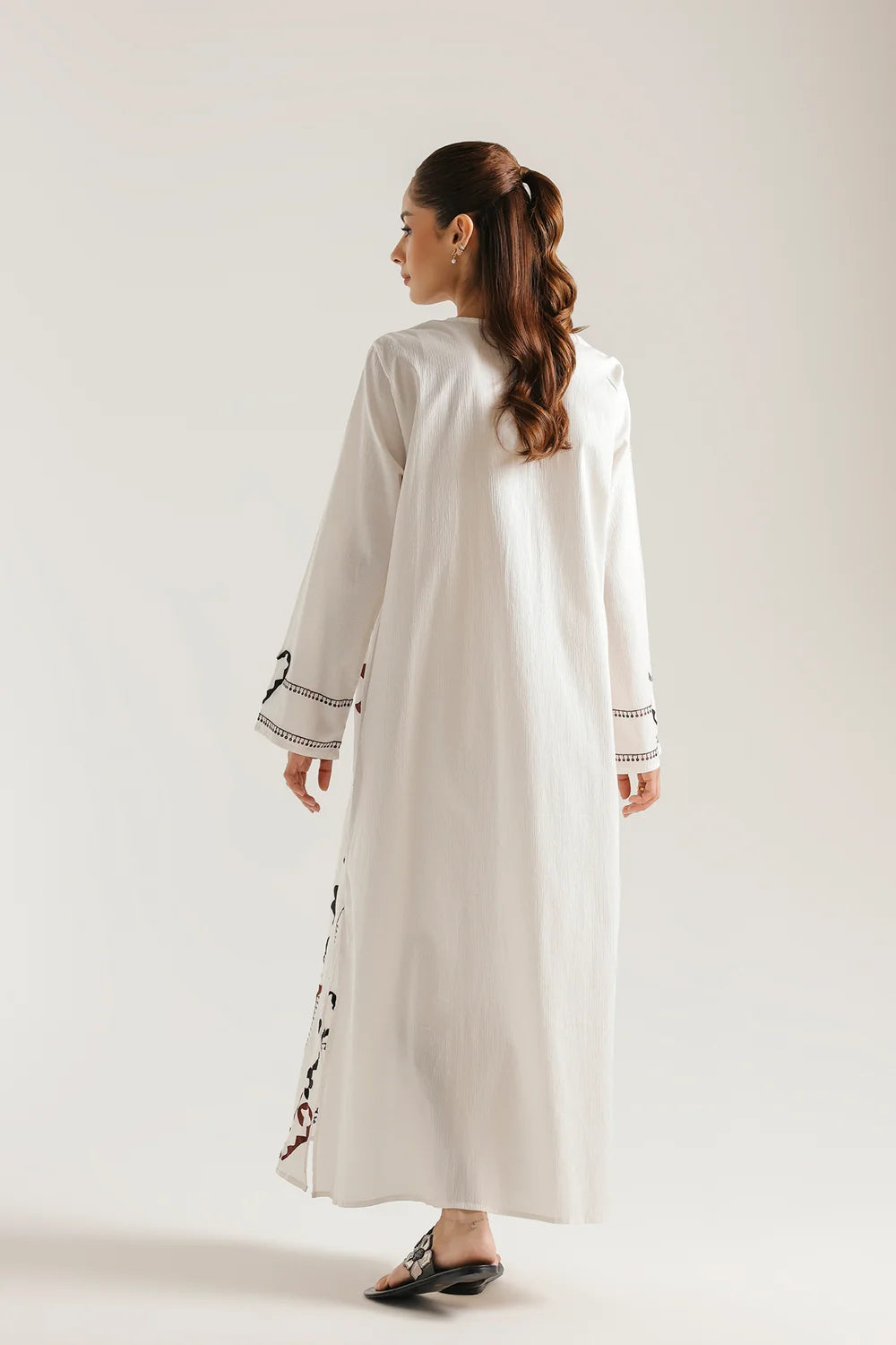 EMBROIDERED SHIRT - WHITE (E7551/102/001)