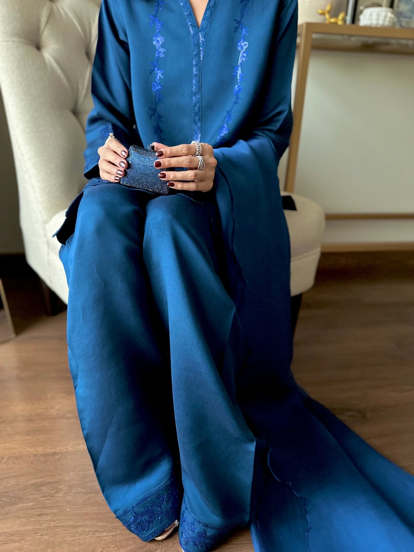 CELESTIA FESTIVE SEQUIN SUIT