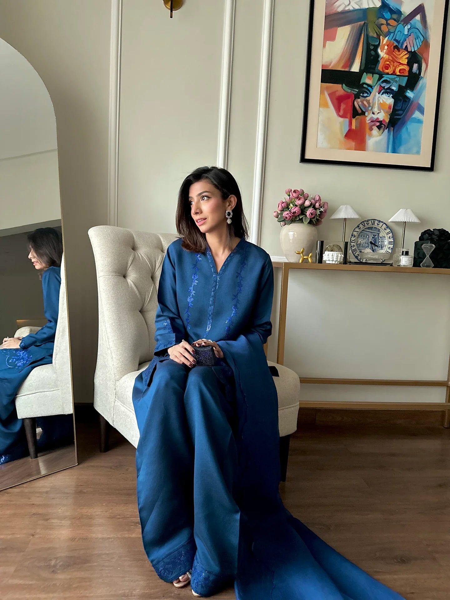 CELESTIA FESTIVE SEQUIN SUIT