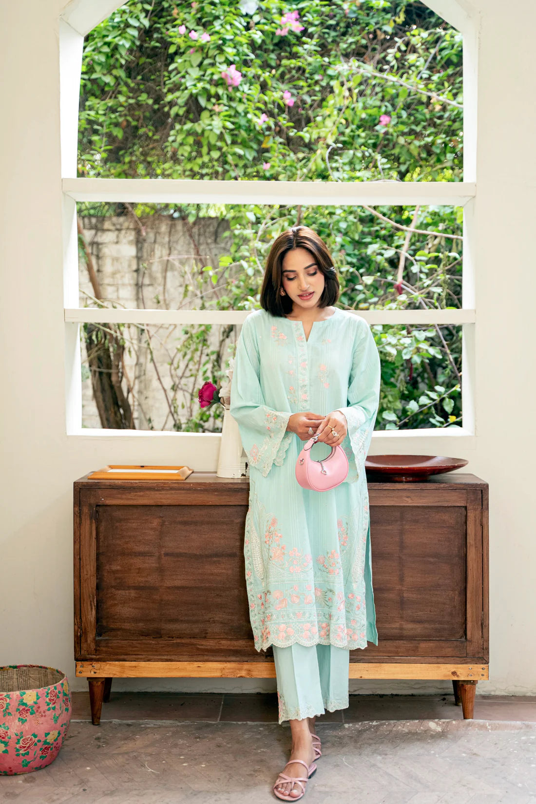 02 PIECE READY TO WEAR EMBROIDERED CO-ORDS