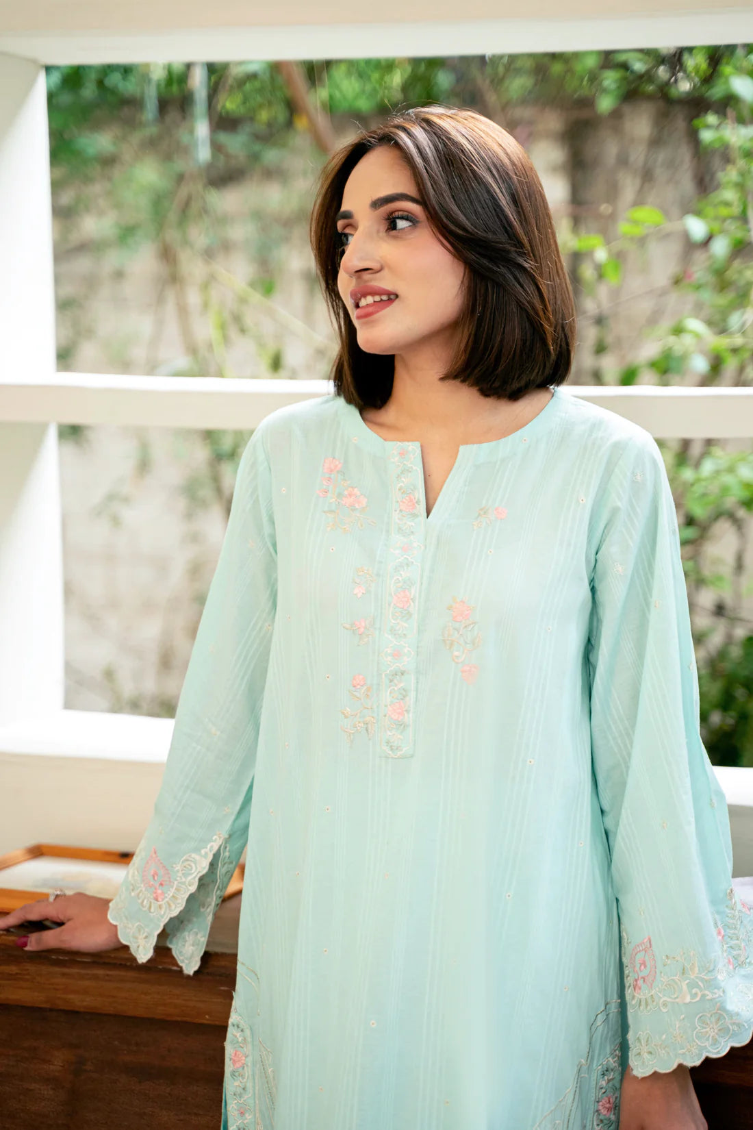 02 PIECE READY TO WEAR EMBROIDERED CO-ORDS