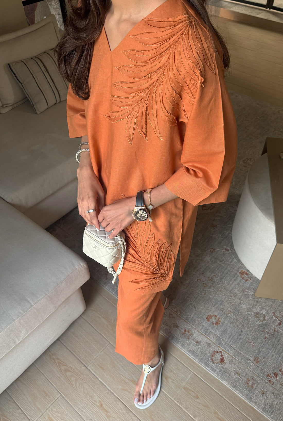 PEACH TAN SET