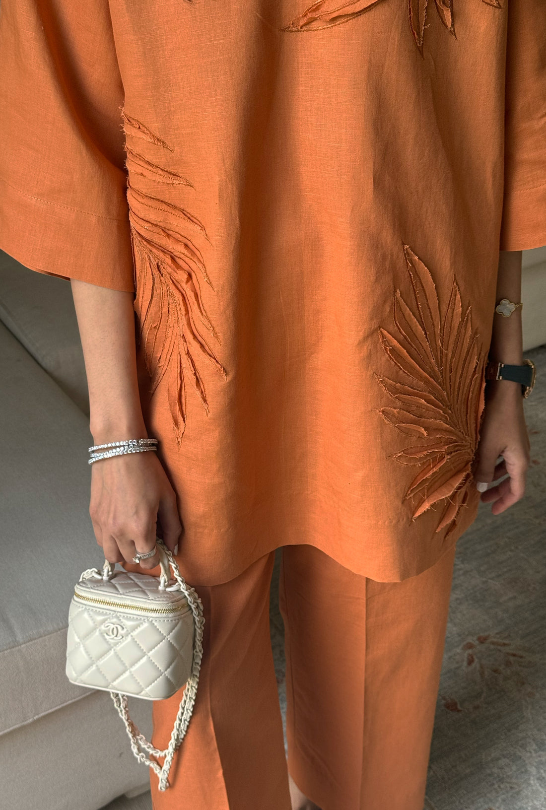 PEACH TAN SET