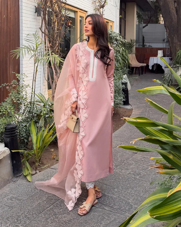 BLUSH PINK KORA SET
