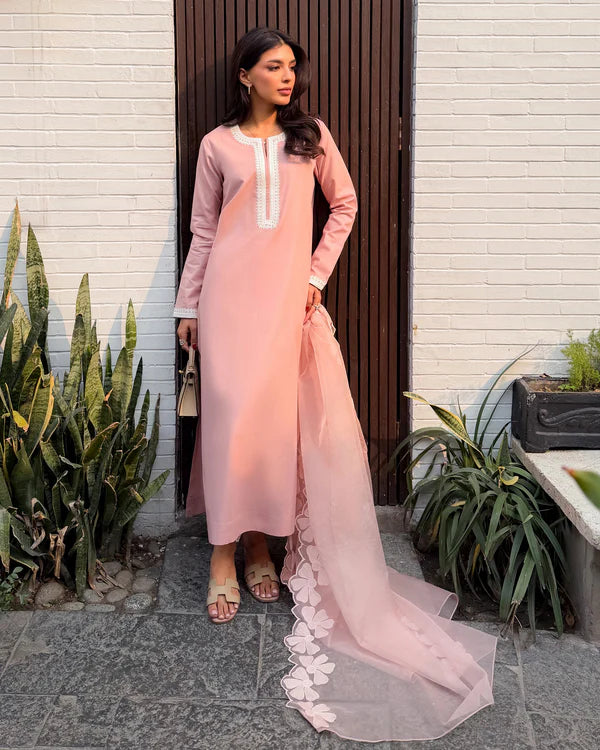 BLUSH PINK KORA SET