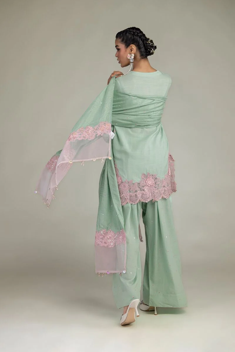 RAW SILK 3 PIECE CO-ORD SET (5-26-105-F-D)