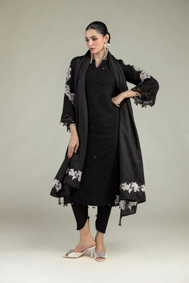 RAW SILK 3 PIECE CO-ORD SET (5-26-105-F-D)