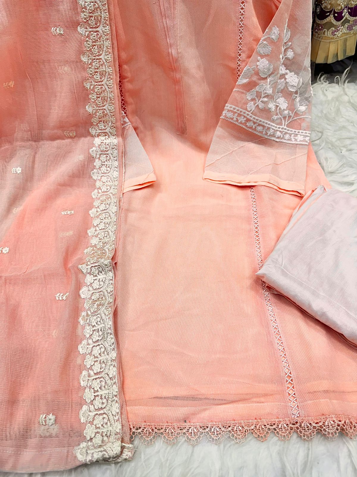 PAKISTANI COTTON NET SUIT