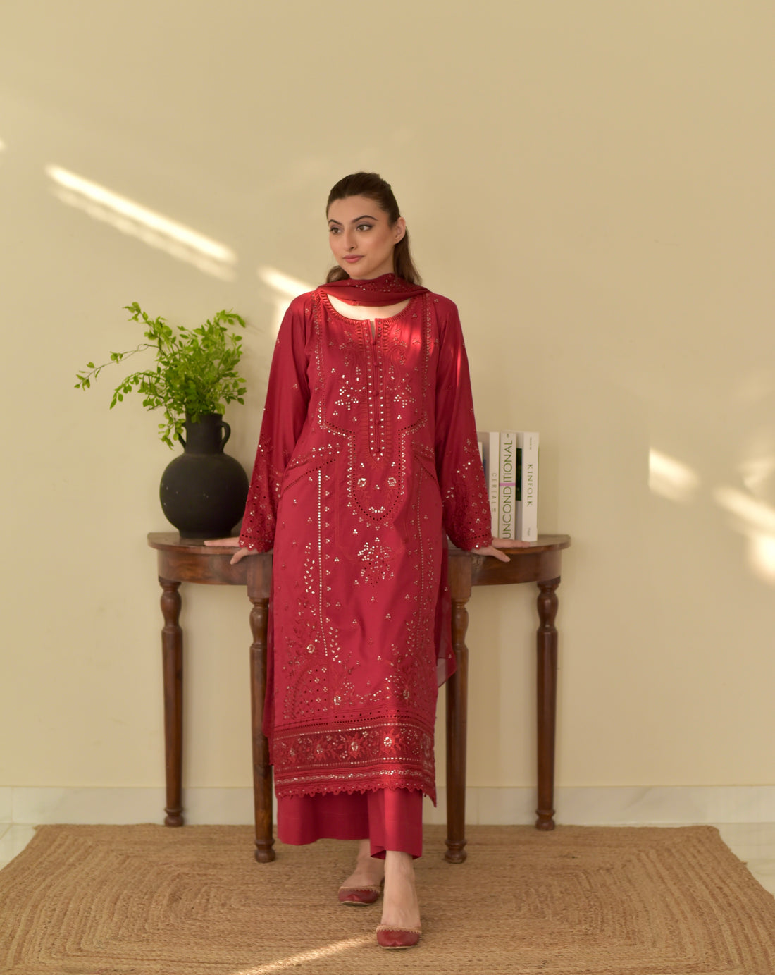 NAWAL SET (MAROON)