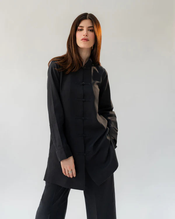 MANDARIN COLLAR SET