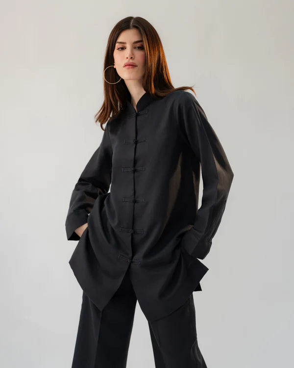 MANDARIN COLLAR SET