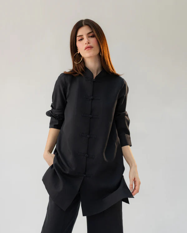 MANDARIN COLLAR SET