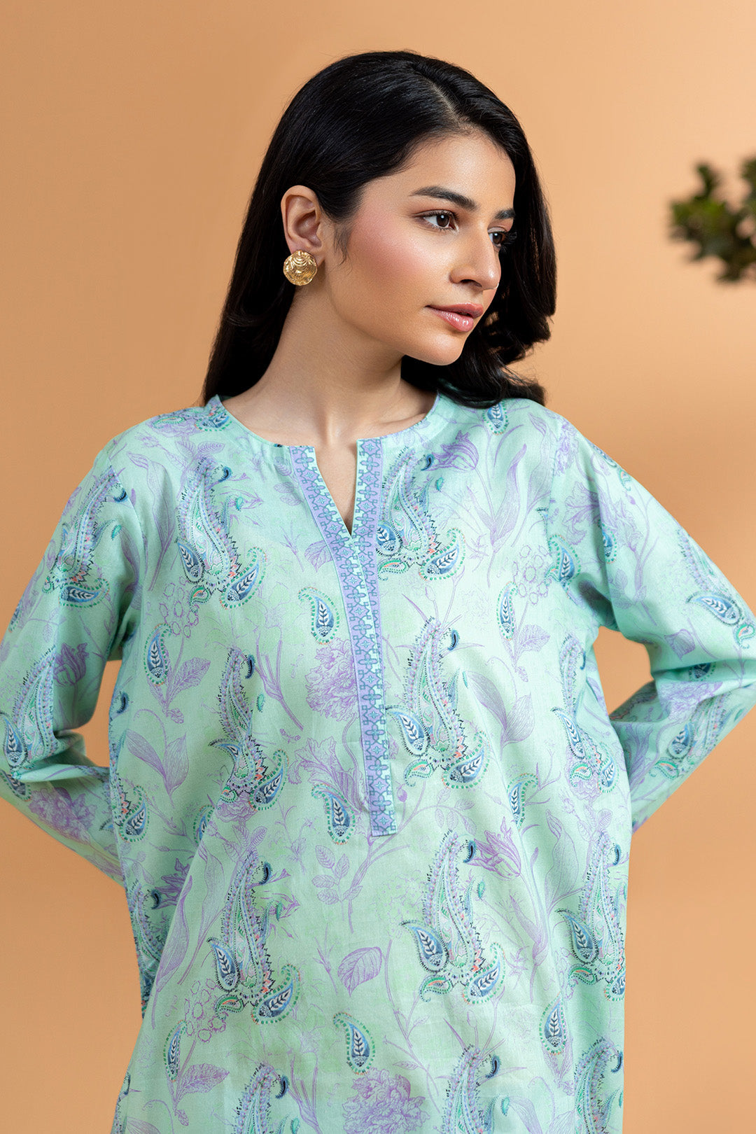 PRINTED KURTA - 2246