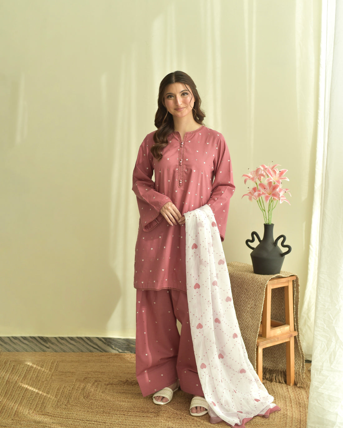PINK HEARTS SET (FARSHI)