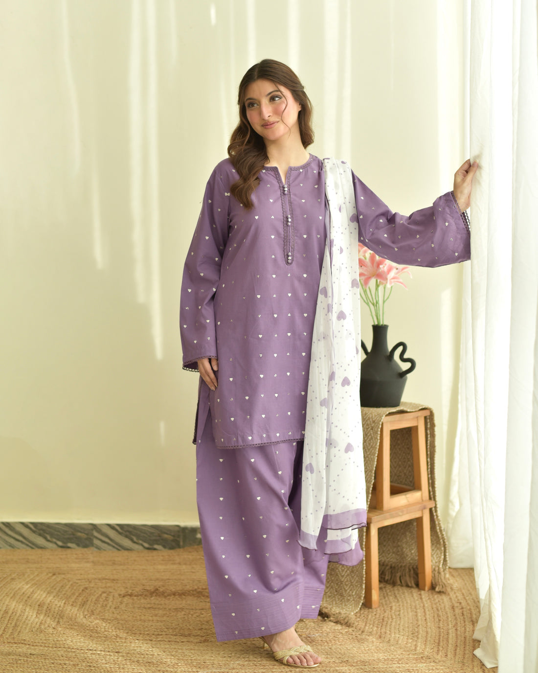 PURPLE HEARTS SET (FARSHI)