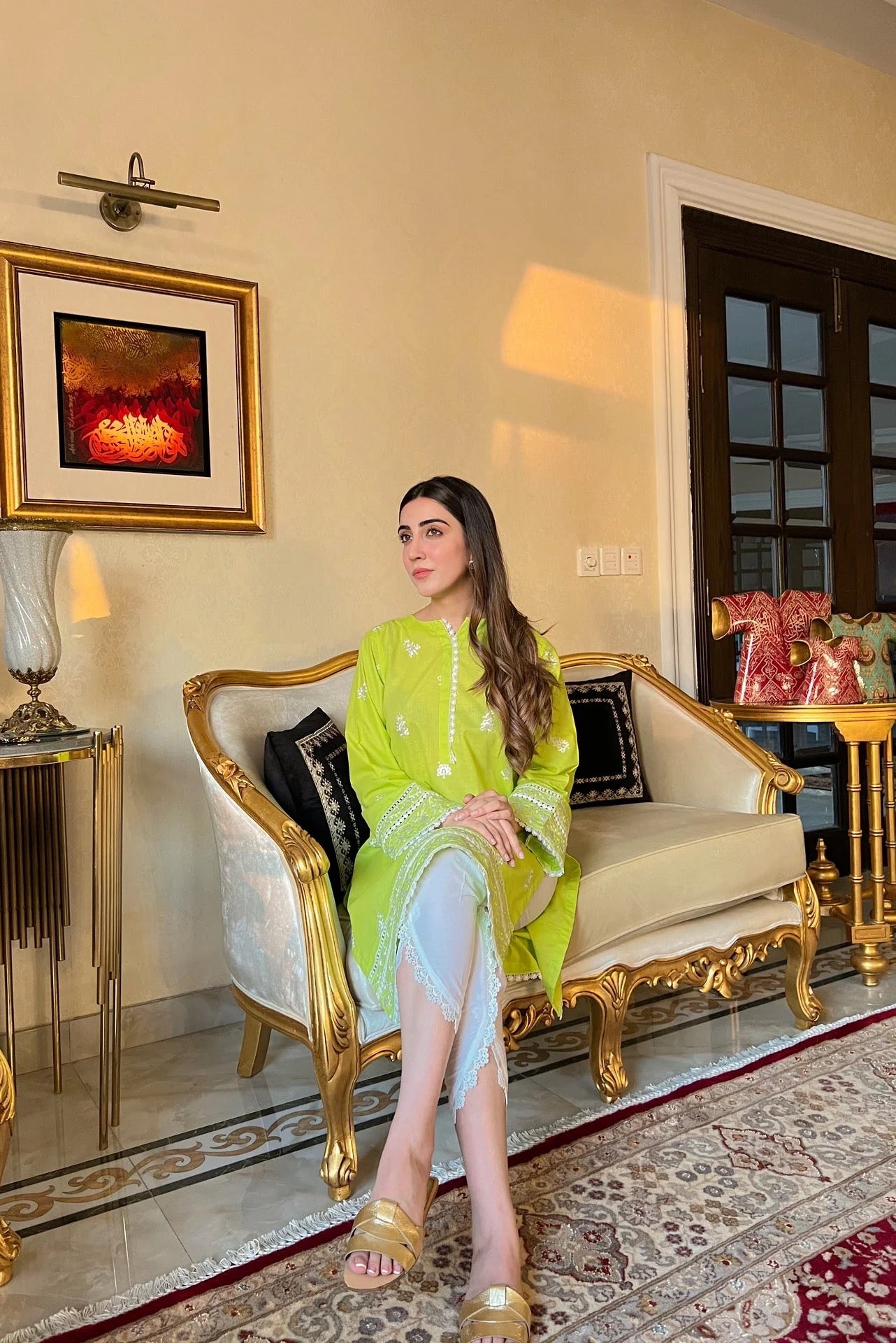 NAARJ NEON KURTA
