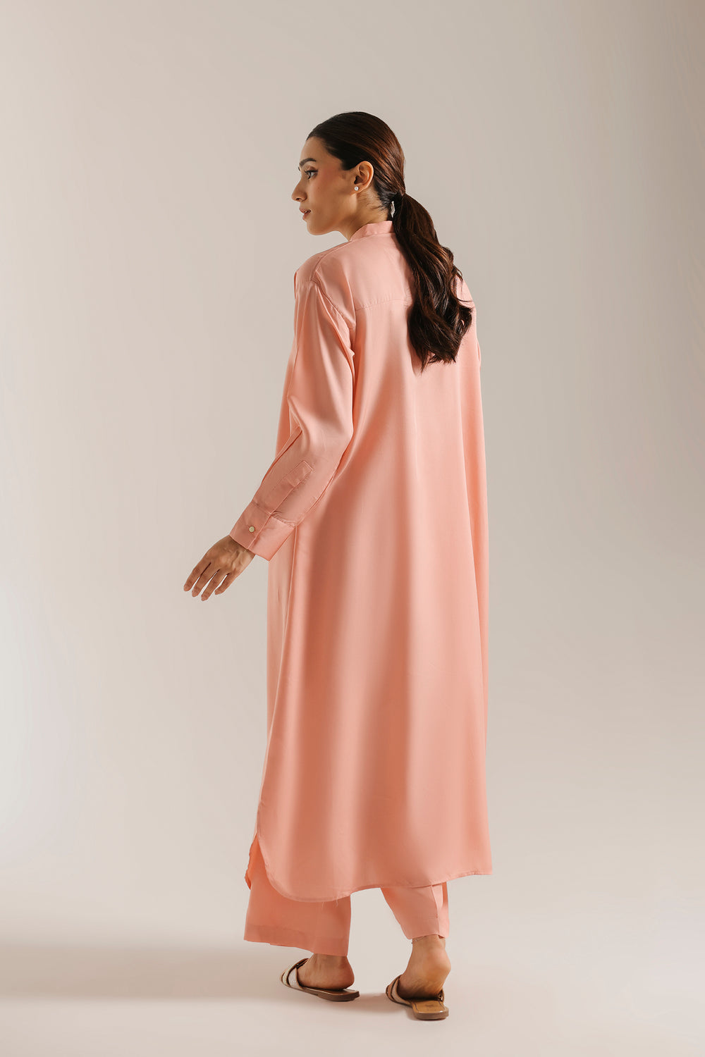 ETHNC SOLID SUIT - BLUSH CORAL | E9652-102-314