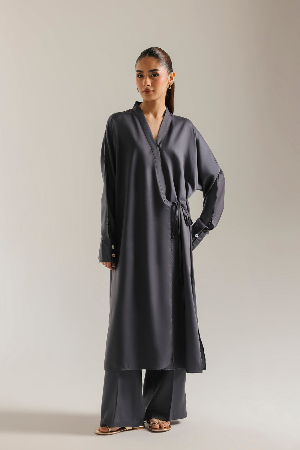 ETHNC SOLID SUIT - GREY | E9653-102-906