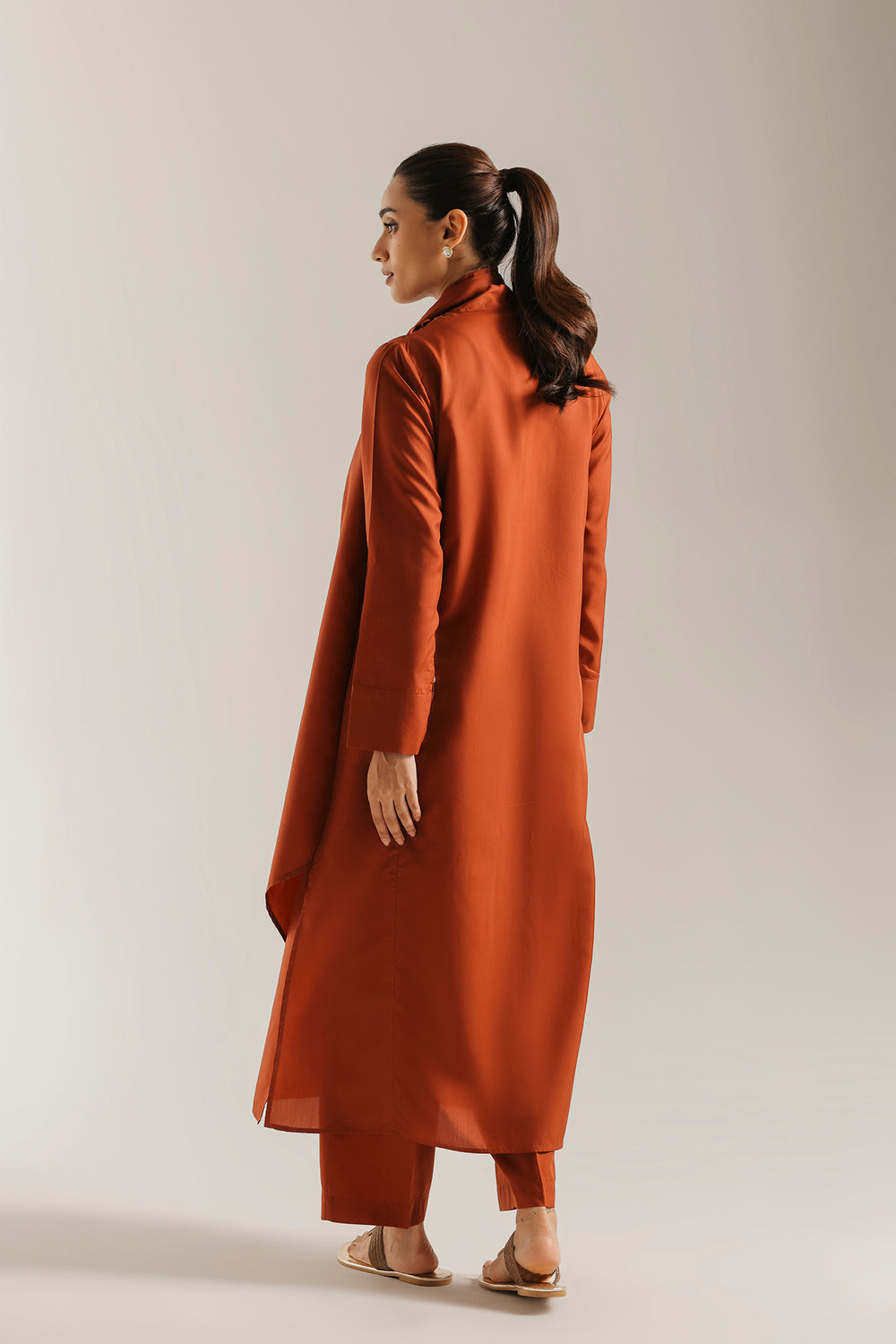 ETHNC SOLID SUIT - ORANGEADE | E9650-102-209