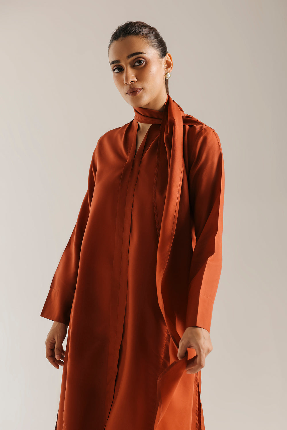 ETHNC SOLID SUIT - ORANGEADE | E9650-102-209