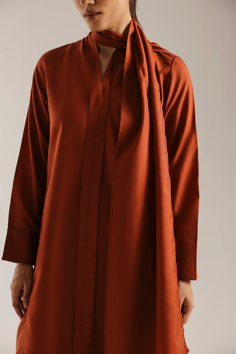 ETHNC SOLID SUIT - ORANGEADE | E9650-102-209