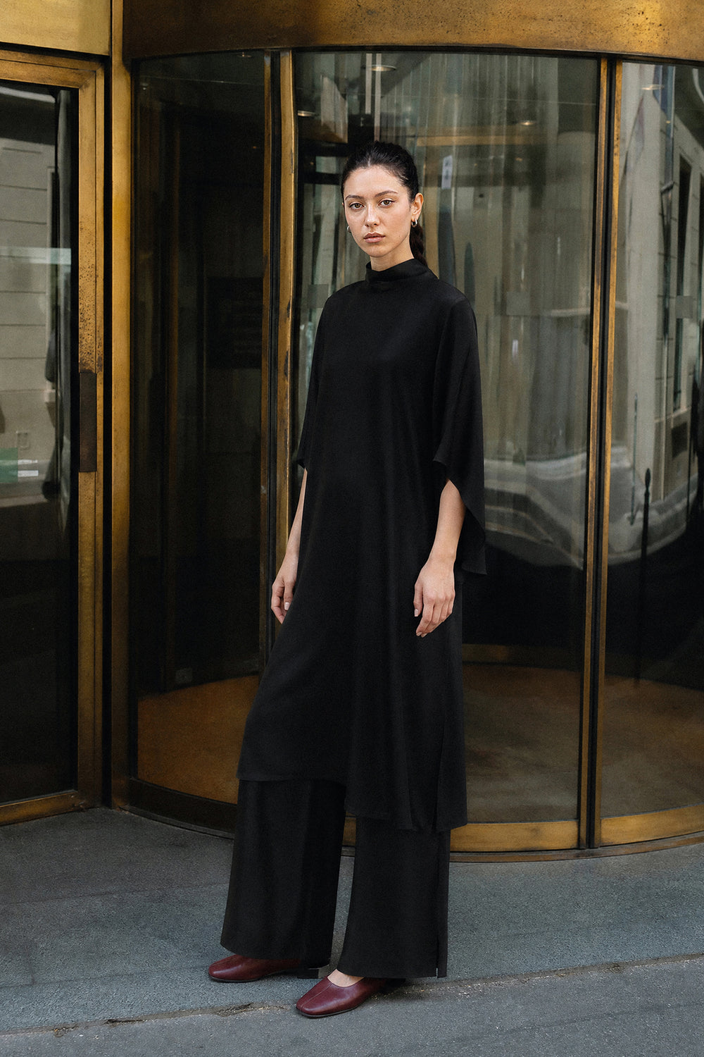 ETHNC SOLID SUIT - BLACK | E9660-102-901