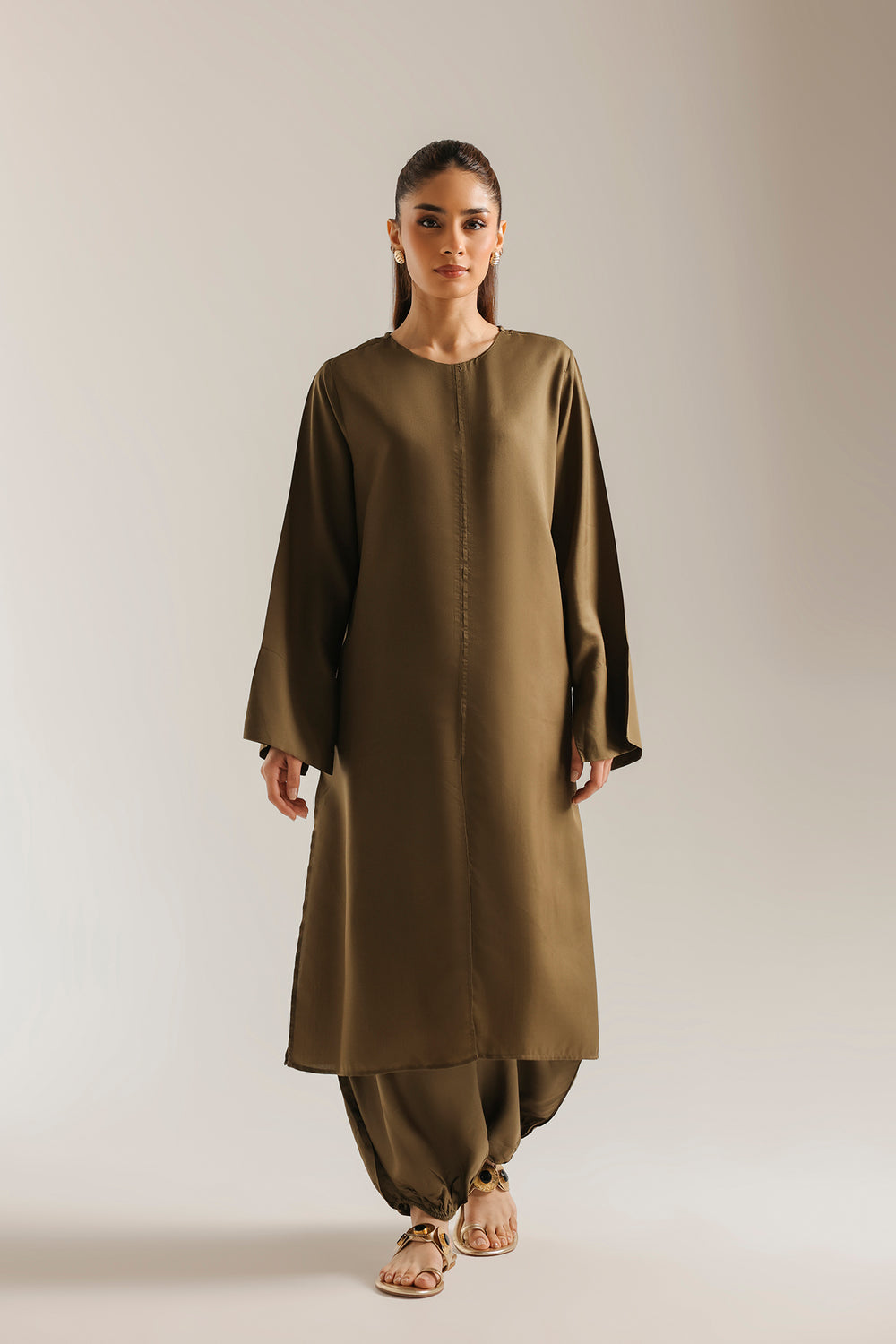 ETHNC SOLID SUIT - GREEN | E9651-102-701