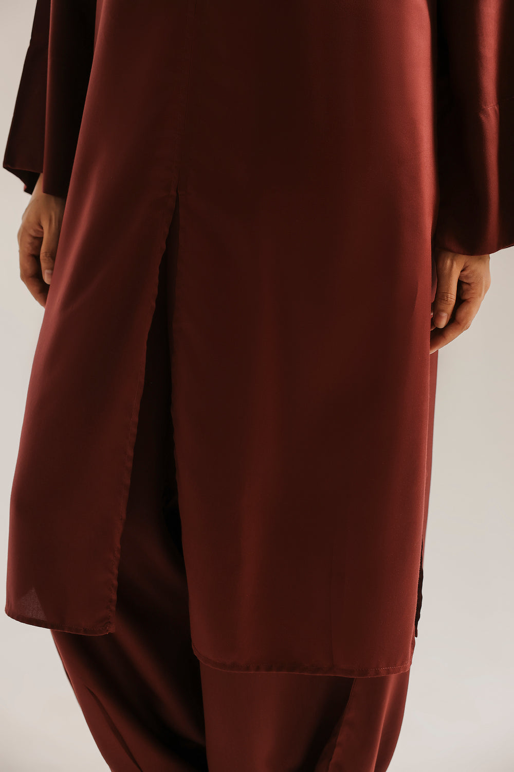 ETHNC SOLID SUIT - CHERRY RED | E9651-102-306