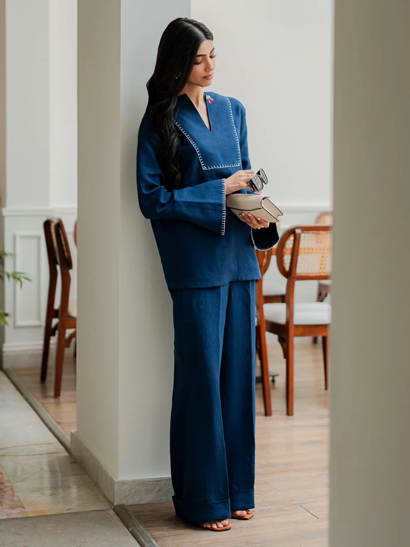 COBALT - 2 PCS LINEN SET