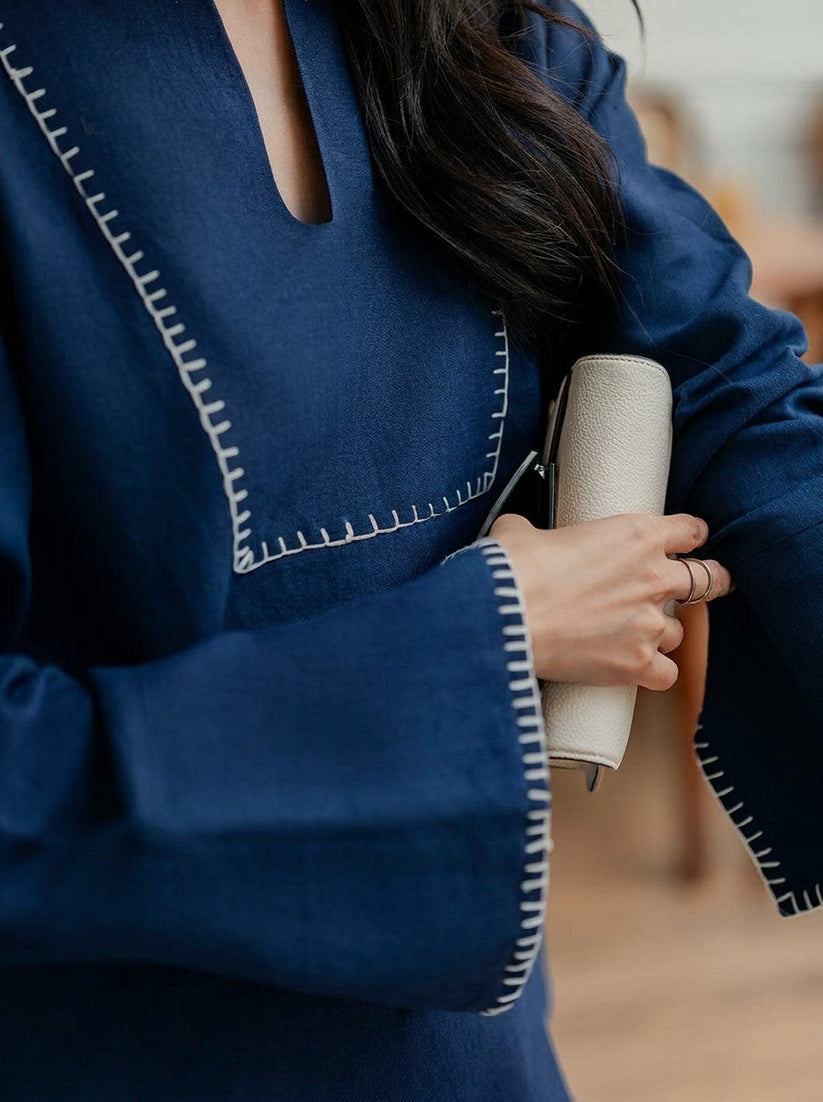 COBALT - 2 PCS LINEN SET