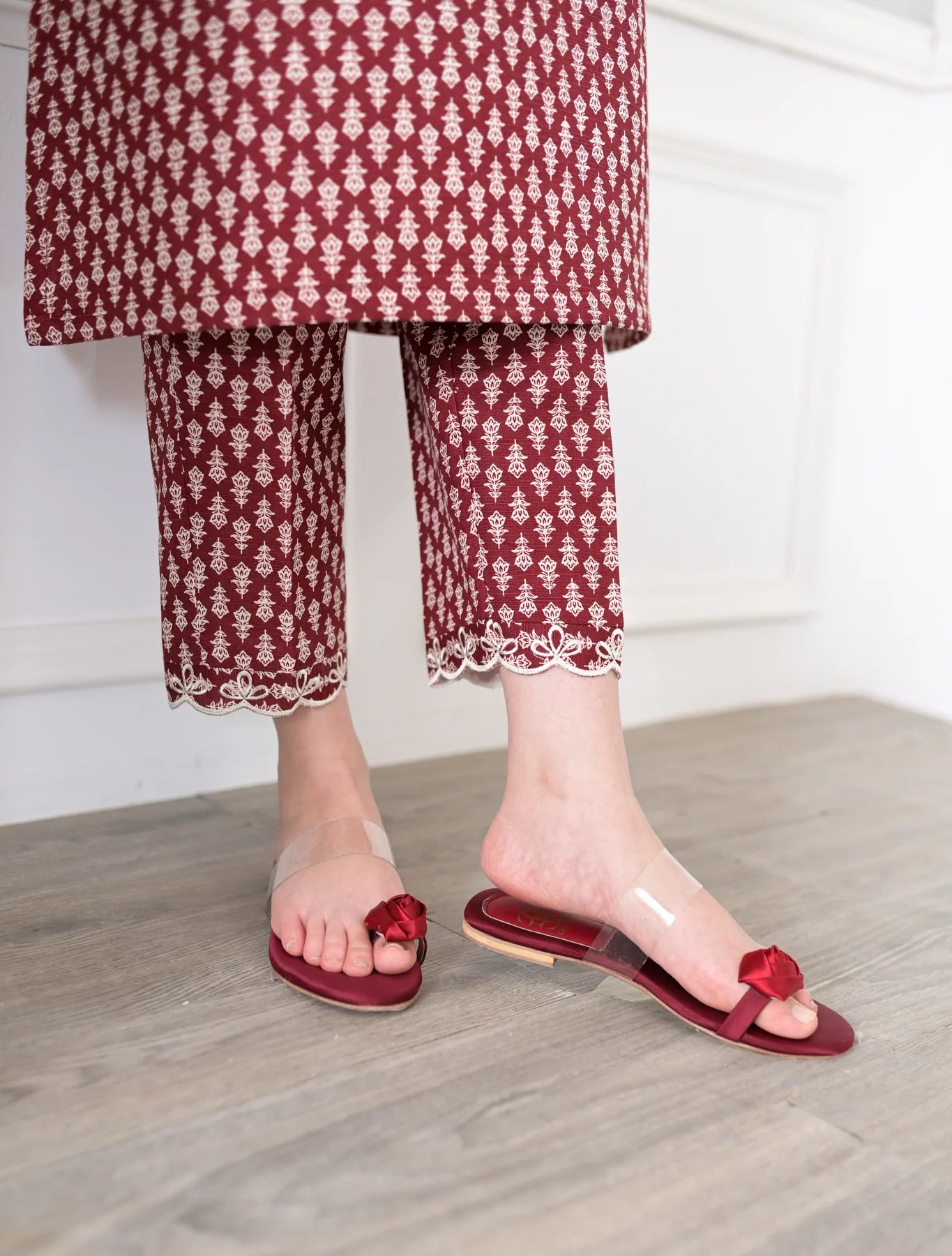 DEEP MAROON FALL SET NPA2-23340