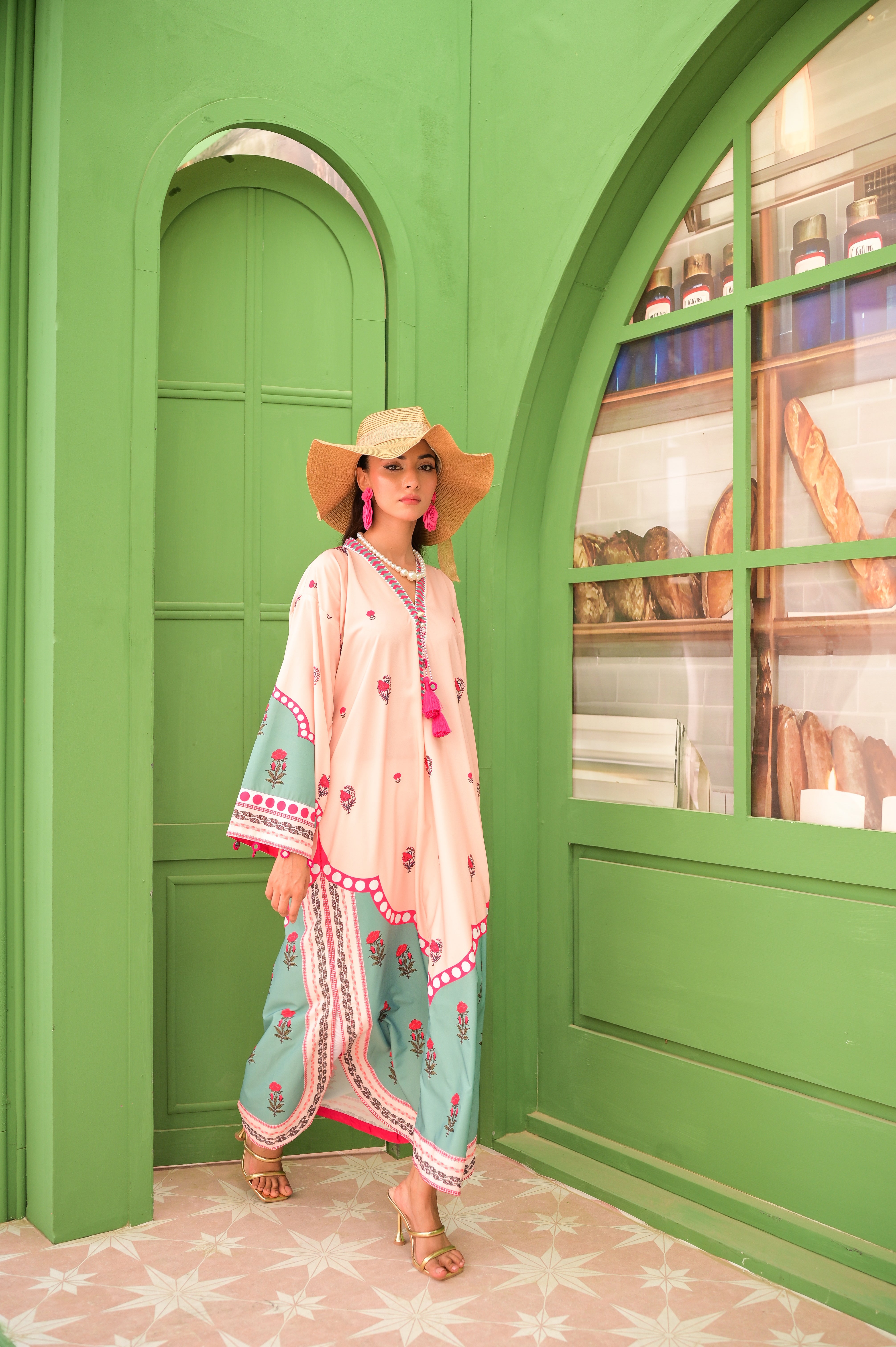 BLUSH KAFTAN