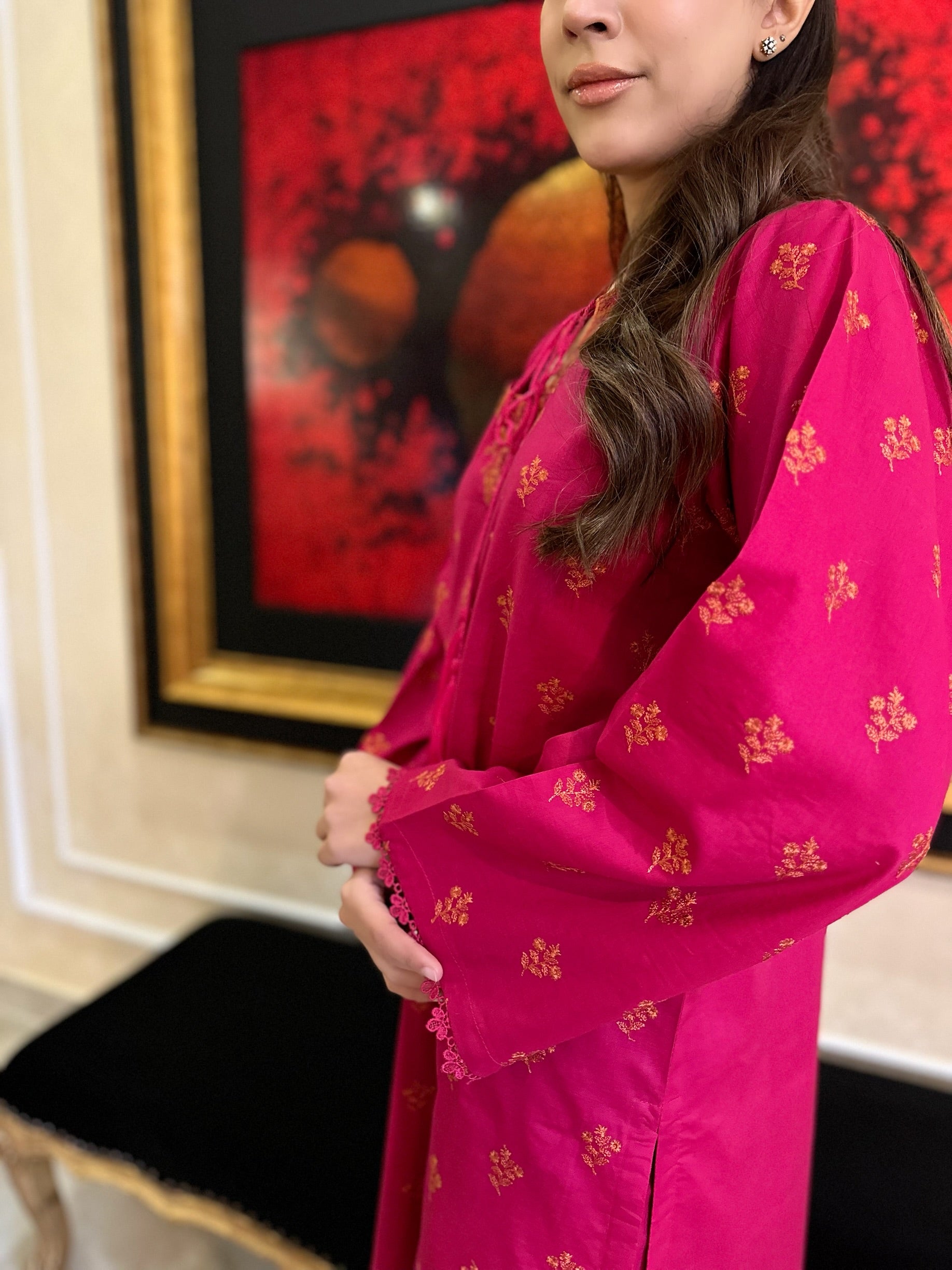 MAGENTA PINK CO-ORD SET