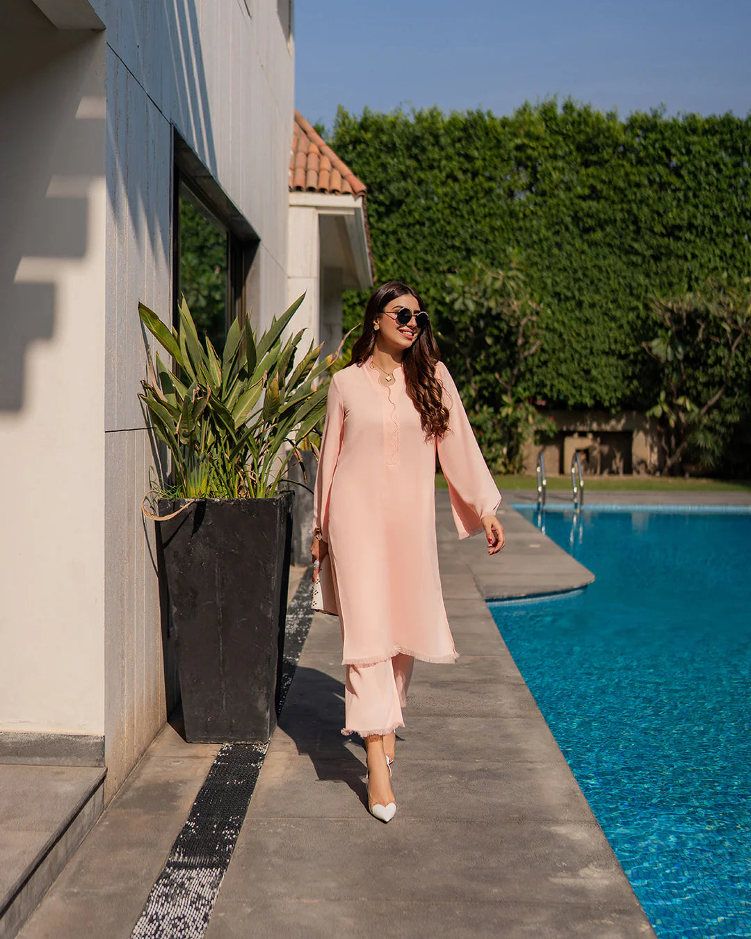 SCALLOP FRINGE SET