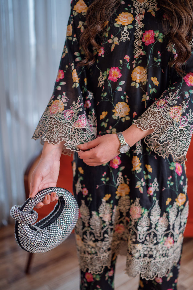 SOHO RTW '25 - 02 PIECE EMBROIDERED SHIRT AND TROUSER