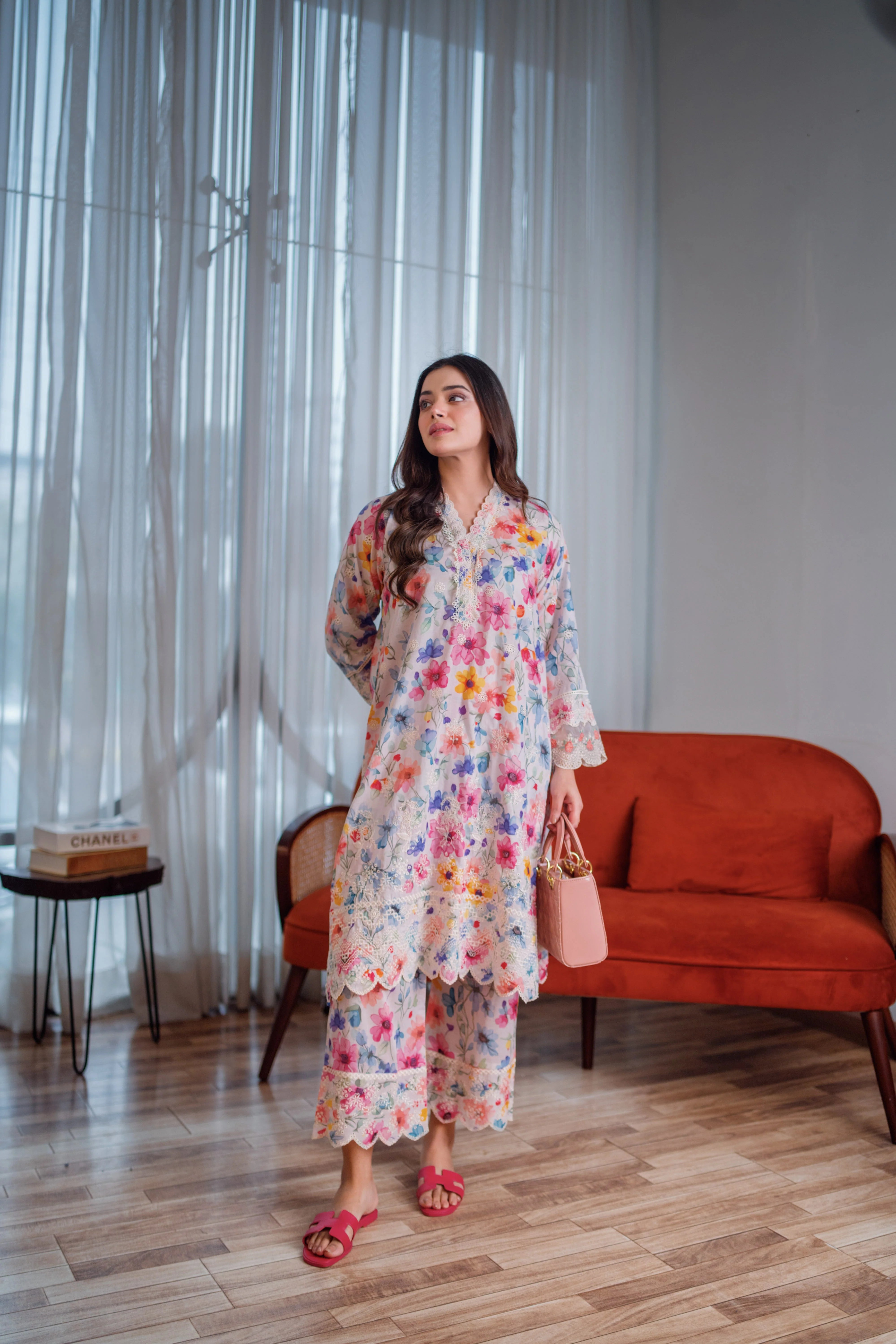 SOHO RTW '25 - 02 PIECE EMBROIDERED SHIRT AND TROUSER
