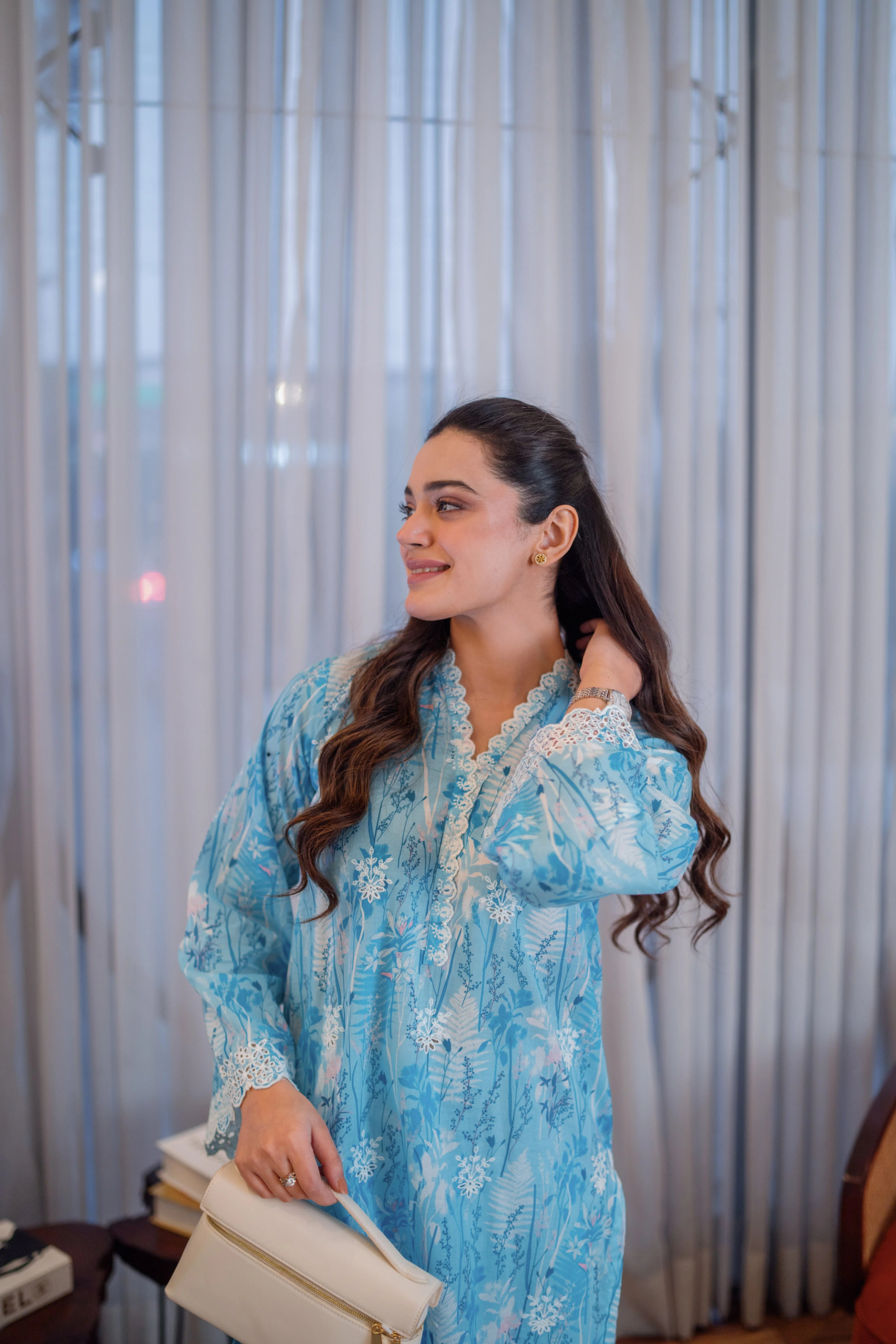 SOHO RTW '25 - 02 PIECE EMBROIDERED SHIRT AND TROUSER