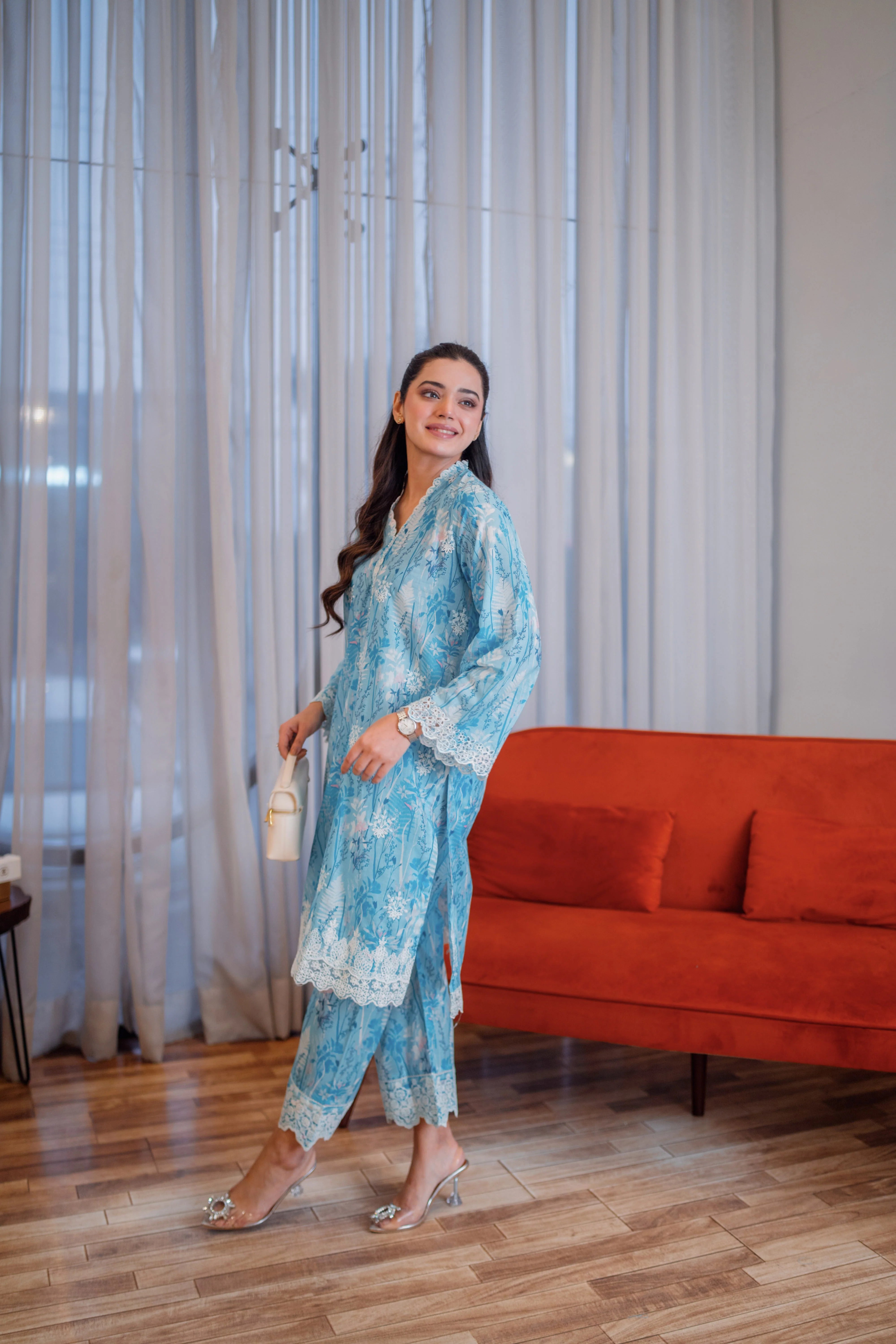 SOHO RTW '25 - 02 PIECE EMBROIDERED SHIRT AND TROUSER